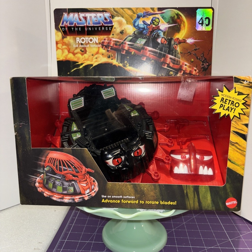 ✨Vintage Find✨ MOTU Origins Roton 40th Anniversary Masters Universe NIB